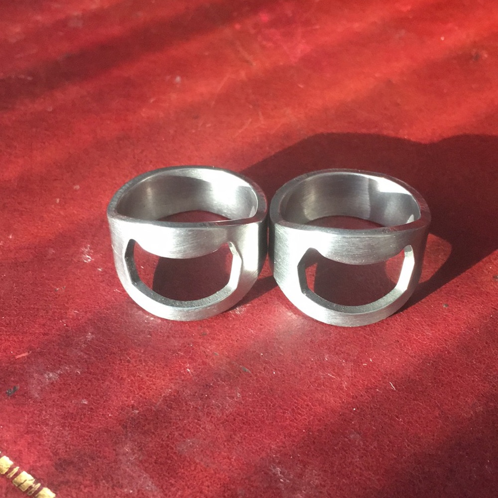 Beer opener rings